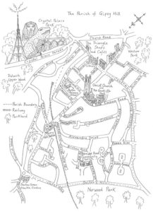 Map of the Parish